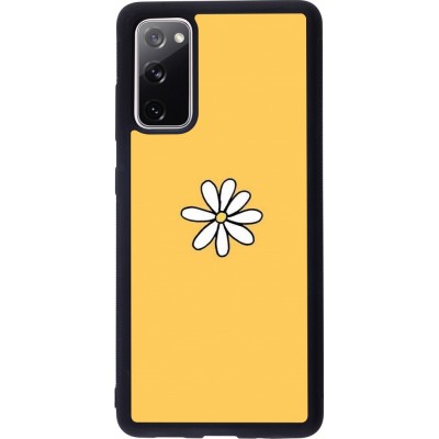 Coque Samsung Galaxy S20 FE 5G - Silicone rigide noir Easter 2023 daisy