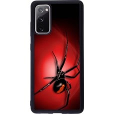 Coque Samsung Galaxy S20 FE 5G - Silicone rigide noir Halloween 2023 spider black widow