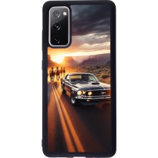 Coque Samsung Galaxy S20 FE 5G - Silicone rigide noir Mustang 69 Grand Canyon