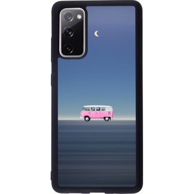 Coque Samsung Galaxy S20 FE 5G - Silicone rigide noir Spring 23 pink bus