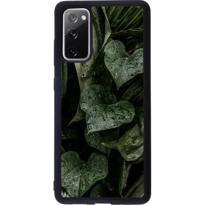 Coque Samsung Galaxy S20 FE 5G - Silicone rigide noir Spring 23 fresh plants