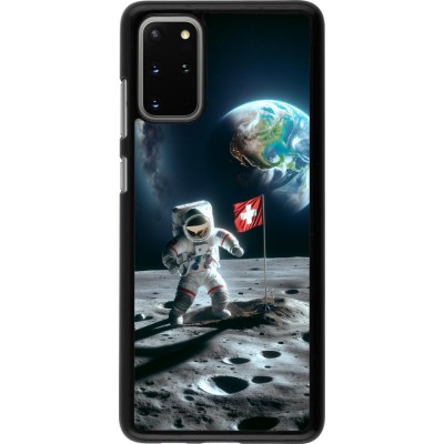 Coque Samsung Galaxy S20+ - Astro Suisse sur lune