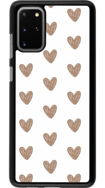 Coque Samsung Galaxy S20+ - Autumn 2024 brown hearts