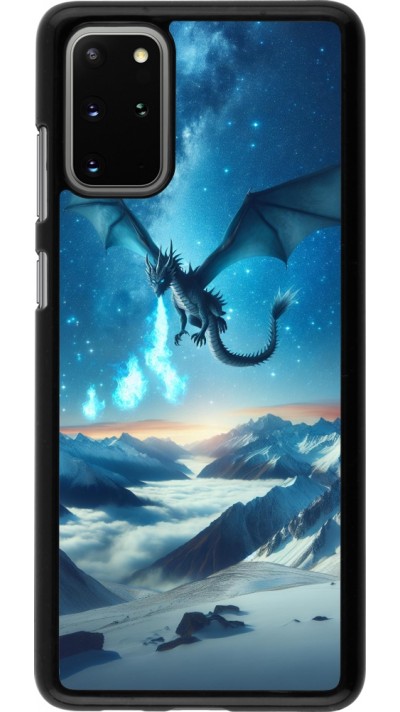 Coque Samsung Galaxy S20+ - Dragon nocturne montagne