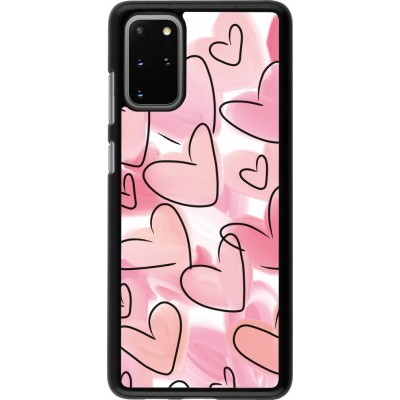 Coque Samsung Galaxy S20+ - Easter 2023 pink hearts