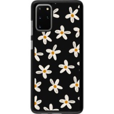 Coque Samsung Galaxy S20+ - Easter 2024 white on black flower