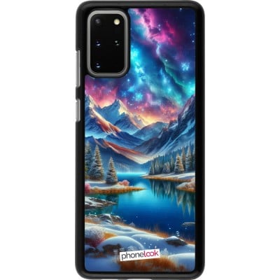 Coque Samsung Galaxy S20+ - Fantasy Mountain Lake Sky Stars