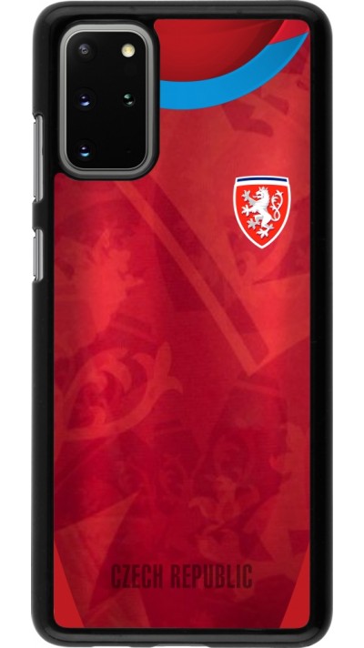 Coque Samsung Galaxy S20+ - Maillot de football République Tchèque personnalisable