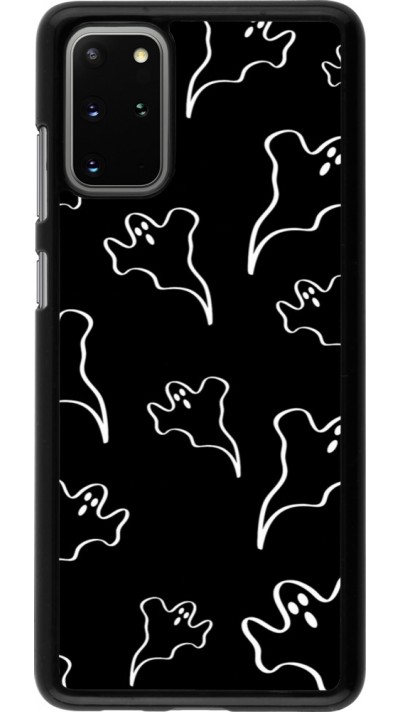 Coque Samsung Galaxy S20+ - Halloween 2024 black and white ghosts