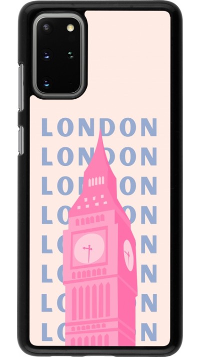 Coque Samsung Galaxy S20+ - London Pink Print