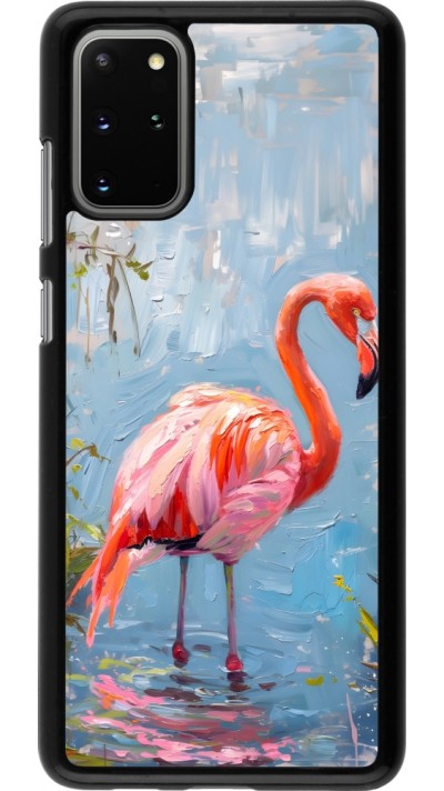 Coque Samsung Galaxy S20+ - Paint Flamingo