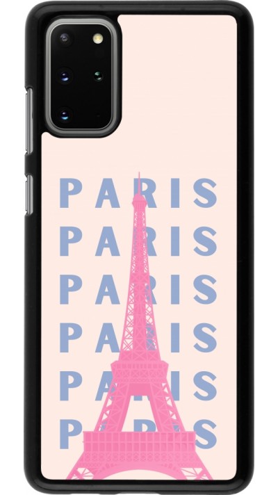 Coque Samsung Galaxy S20+ - Paris Pink Print