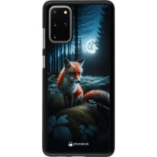 Coque Samsung Galaxy S20+ - Renard lune forêt