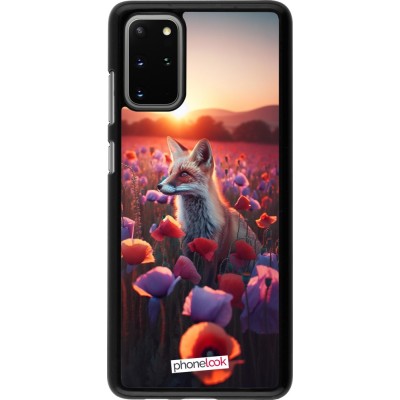 Coque Samsung Galaxy S20+ - Renard pourpre au crépuscule