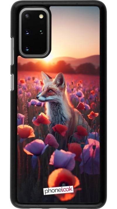 Coque Samsung Galaxy S20+ - Renard pourpre au crépuscule