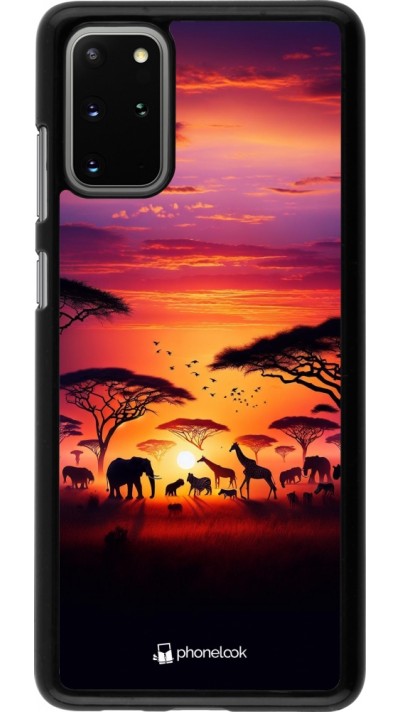 Coque Samsung Galaxy S20+ - Safari sunset wildlife