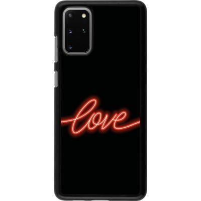 Coque Samsung Galaxy S20+ - Valentine 2023 neon love