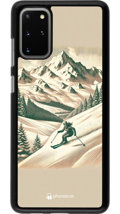 Coque Samsung Galaxy S20+ - Vintage Ski Mountain