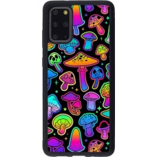 Coque Samsung Galaxy S20+ - Silicone rigide noir Autumn 2024 magic mushrooms