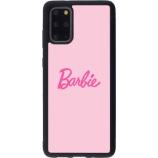 Samsung Galaxy S20+ Case Hülle - Silikon schwarz Barbie Text