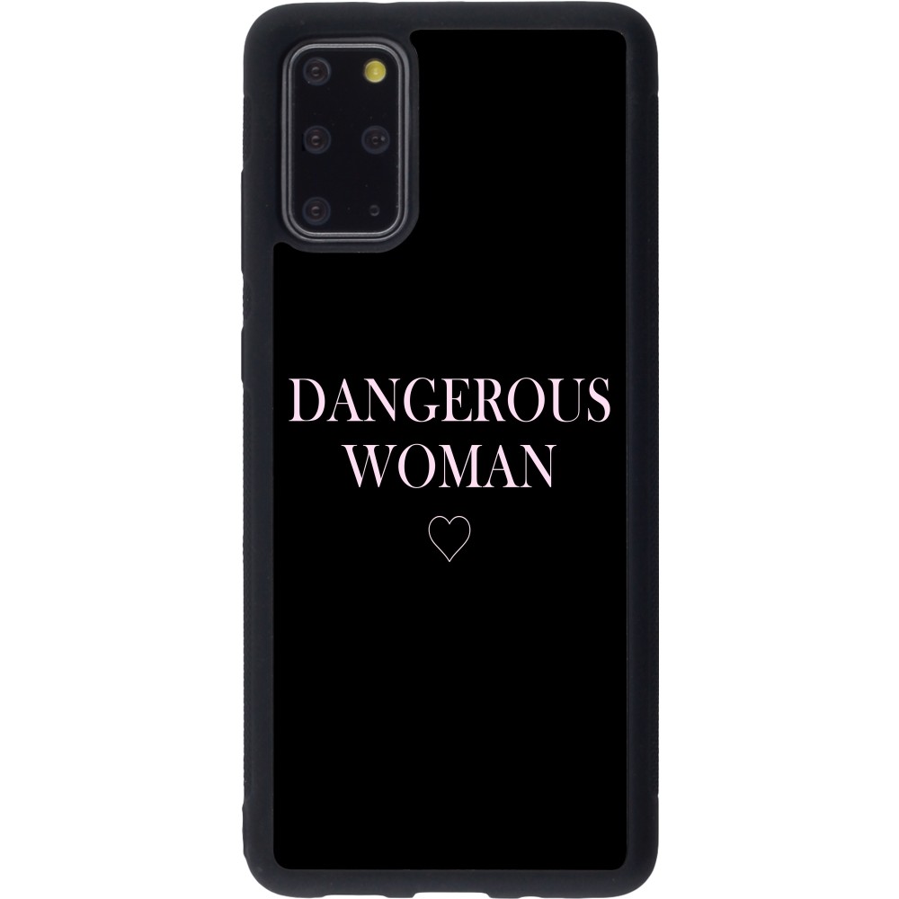 Coque Samsung Galaxy S20+ - Silicone rigide noir Dangerous woman