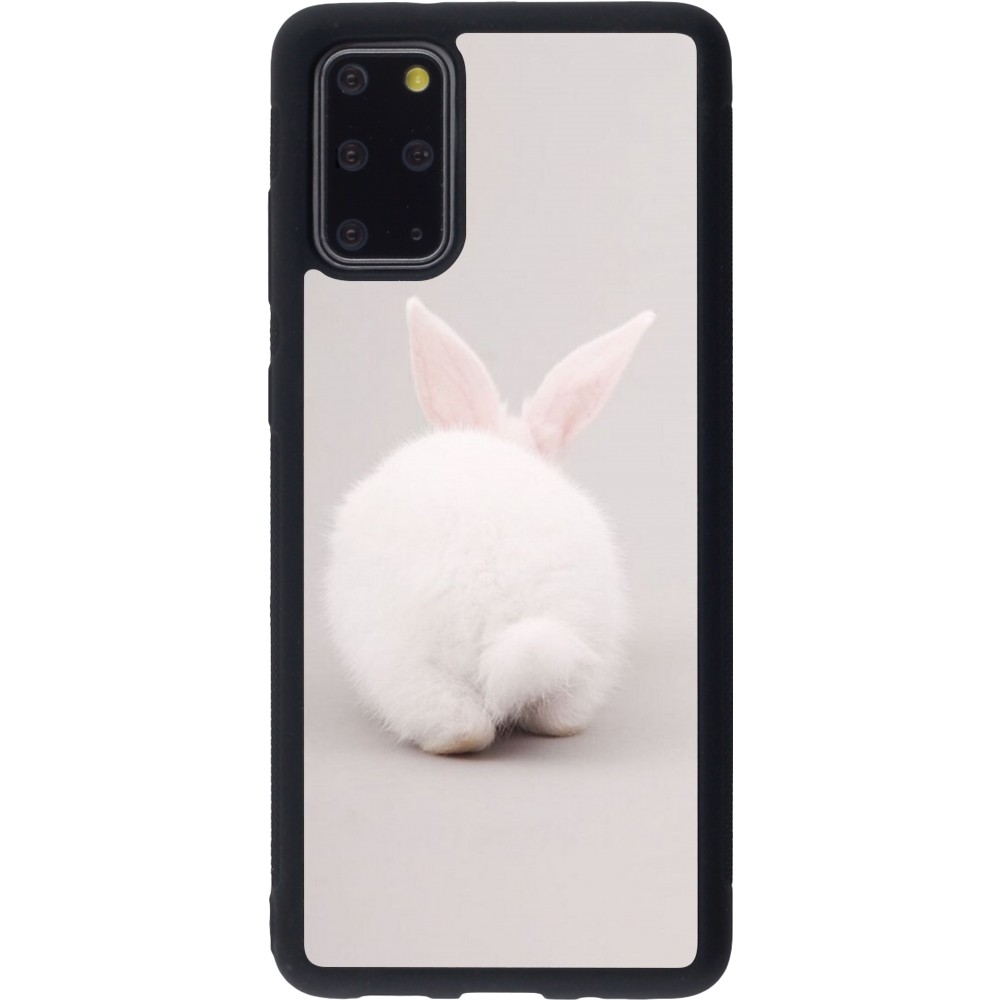 Samsung Galaxy S20+ Case Hülle - Silikon schwarz Easter 2024 bunny butt