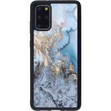 Coque Samsung Galaxy S20+ - Silicone rigide noir Marble 04