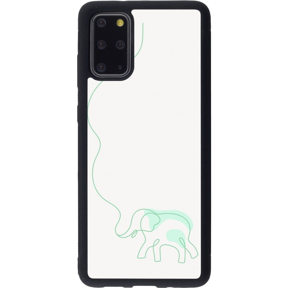 Coque Samsung Galaxy S20+ - Silicone rigide noir Spring 23 baby elephant