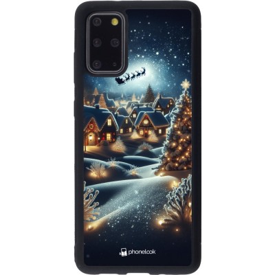 Coque Samsung Galaxy S20+ - Silicone rigide noir Noël 2023 Christmas is Coming