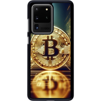 Coque Samsung Galaxy S20 Ultra - Bitcoin Standing