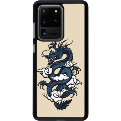 Coque Samsung Galaxy S20 Ultra - Blue Dragon Tattoo