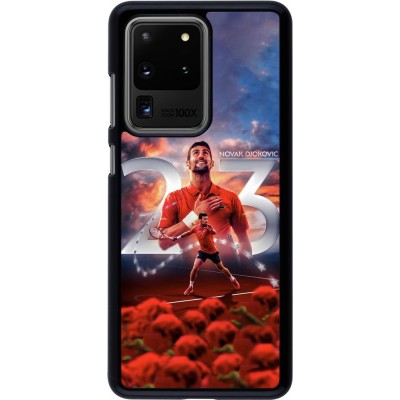 Coque Samsung Galaxy S20 Ultra - Djokovic 23 Grand Slam