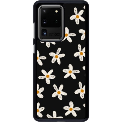 Coque Samsung Galaxy S20 Ultra - Easter 2024 white on black flower