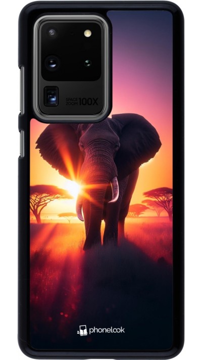 Coque Samsung Galaxy S20 Ultra - Elephant Sunrise Beauty