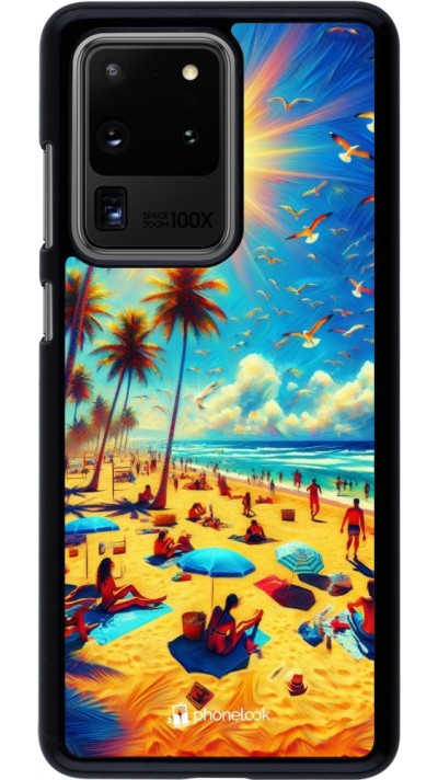 Coque Samsung Galaxy S20 Ultra - Été Paradis Paint