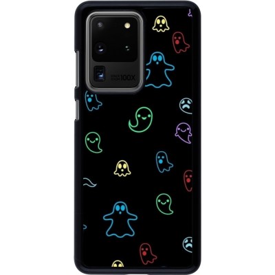 Coque Samsung Galaxy S20 Ultra - Halloween 2024 colorful ghosts