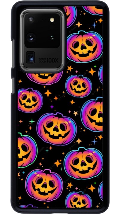 Coque Samsung Galaxy S20 Ultra - Halloween 2024 rainbow pumpkins