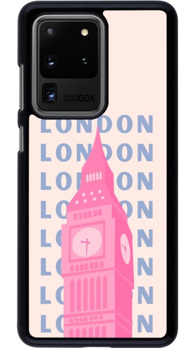 Coque Samsung Galaxy S20 Ultra - London Pink Print