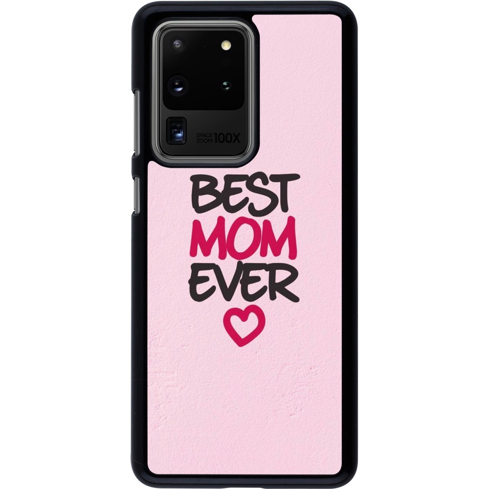 Coque Samsung Galaxy S20 Ultra - Mom 2023 best Mom ever pink