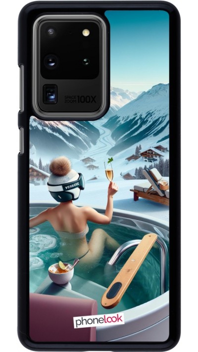 Coque Samsung Galaxy S20 Ultra - Montagne Glamour Jacuzzi