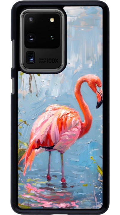 Coque Samsung Galaxy S20 Ultra - Paint Flamingo