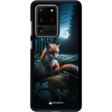 Coque Samsung Galaxy S20 Ultra - Renard lune forêt