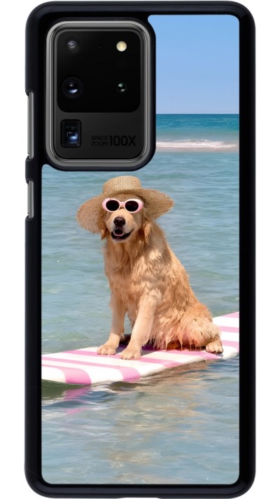 Coque Samsung Galaxy S20 Ultra - Summer Dog on Paddle