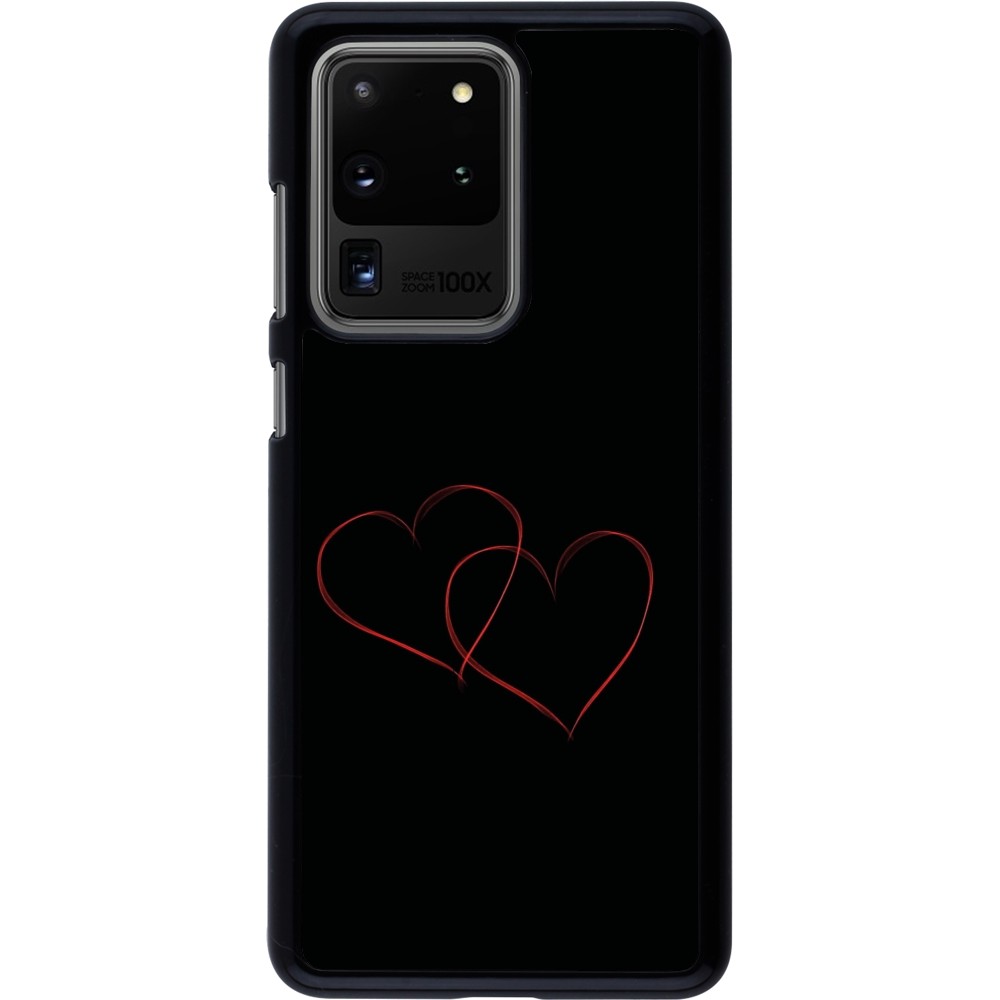 Samsung Galaxy S20 Ultra Case Hülle - Valentine 2023 attached heart