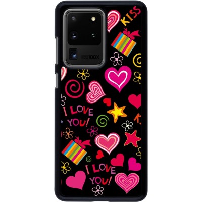 Coque Samsung Galaxy S20 Ultra - Valentine 2023 love symbols