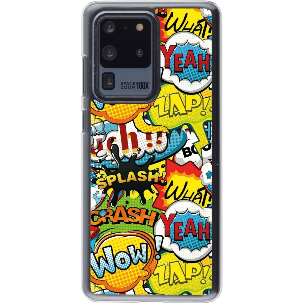 Coque Samsung Galaxy S20 Ultra - Plastique transparent Cartoons slogans