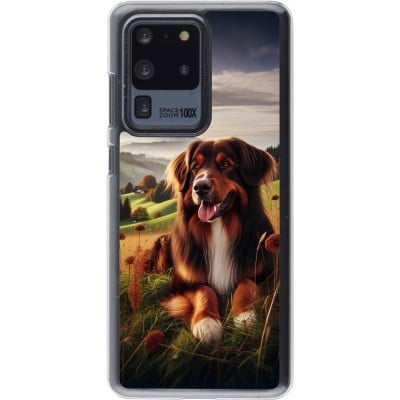 Coque Samsung Galaxy S20 Ultra - Plastique transparent Chien Campagne Suisse