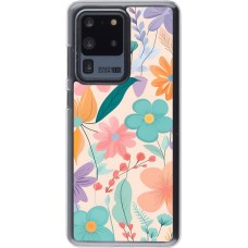 Coque Samsung Galaxy S20 Ultra - Plastique transparent Easter 2024 spring flowers