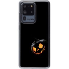 Coque Samsung Galaxy S20 Ultra - Plastique transparent Halloween 2023 discreet pumpkin