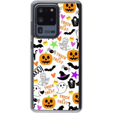 Coque Samsung Galaxy S20 Ultra - Plastique transparent Halloween 2024 trick or treat